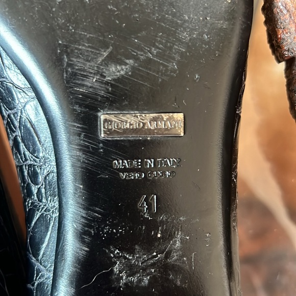 Vintage Giorgio Armani Flats - Picture 8 of 8